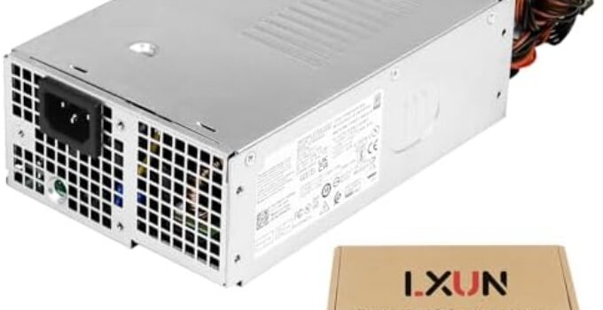 LXun Upgraded AC460EBS-00 T63HC 460W Power Supply Compatible with DELL XPS 8950 Inspiron/Vostro 3020 Alienware Aurora R13 R14 Replaces HU460EBS-00 HK560-81PP H460EBS-00 PNWT1【8pin|6+2pin|4pin*2】
