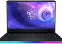 MSI Raider GE76 Gaming Laptop: Intel Core i9-12900H, GeForce RTX 3060, 17.3″ 144Hz FHD Display,16GB DDR5, 1TB NVMe SSD, Thunderbolt 4, Cooler Boost 5, Win 11 Home: Titanium Blue 12UE-871
