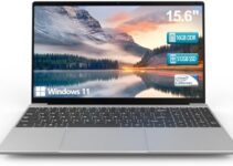 MYW Laptop Computer, 15.6″ Windows 11 Laptop, 16GB DDR4 SSD Laptops Computer with Intel Celeron Quad Core Processor (2.5 GHz), Intel UHD Graphics 16EUs, WiFi, Bluetooth 4.2, Webcam, Mini HDMI (512g)