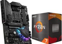 Micro Center AMD Ryzen 7 5700X 8-Core 16-Thread Unlocked Desktop Processor Bundle with MSI MPG B550 Gaming Plus ATX Gaming Motherboard (AMD AM4, DDR4, PCIe 4.0, M.2)