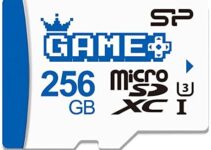 Silicon Power 256GB SDXC Micro SD Card Gaming Memory Card with Adapter Compatible with Nintendo-Switch