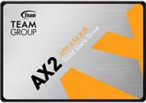 TEAMGROUP AX2 256GB 3D NAND TLC 2.5 Inch SATA III Internal Solid State Drive SSD (Read Speed up to 540 MB/s) Compatible with Laptop & PC Desktop T253A3256G0C101