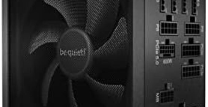 be quiet! Dark Power 13 1000W Quiet Performance Power Supply | 80 Plus Titanium Efficiency | ATX 3.0 | PCIe 5 | Modular | BN661