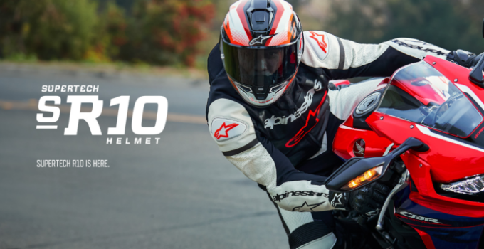 Alpinestars Reveals The All-New Supertech R10 Road Racing Helmet