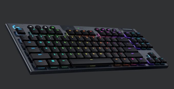Logitech’s excellent G915 TKL low-profile wireless mechanical gaming keyboard is 55% off at Amazon UK