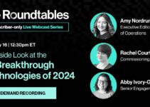 Roundtables: An Inside Look at the 10 Breakthrough Technologies 2024