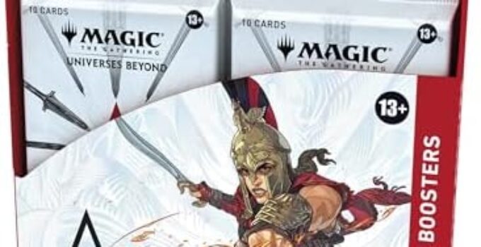 Magic: The Gathering – Assassin’s Creed Collector Booster Box | 12 Collector Boosters (10 Cards in Each Pack) | Collectible Trading Card Game for Ages 13+