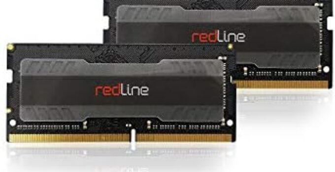 Mushkin Redline Notebook – DDR4 Gaming Laptop DRAM – 32GB (2x16GB) SODIMM Memory Kit – 3200MHz (PC4-25600) CL-16 – 260-pin 1.35V RAM – Dual-Channel – Low-Voltage – (MRA4S320GJJM16GX2)