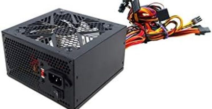 Raidmax XT Series 400W550W Power Supply – ATX 12V, PCI Express, SATA, Efficient PC Internal Power (400W)