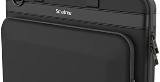 Smatree 17-18inch Hard Case for 18inch Acer Predator Helios 18 Gaming Laptop, ASUS ROG Strix SCAR 18/Strix G18 Laptop, for 17.3inch Alienware m17 R5/MSI GT75 Titan,Protective Bag for MSI Gaming Laptop