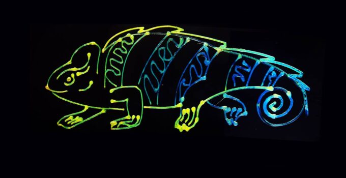 Chameleon-inspired tech 3D prints multiple colors from a single ink