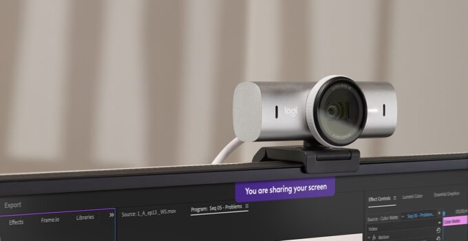 Logitech unveils MX Brio AI-enhanced webcams for work and streaming