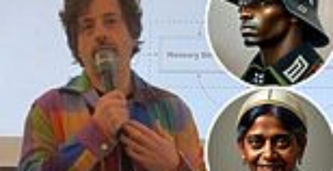 Google co-founder Sergey Brin, 50, makes rare appearance to ADMIT tech giant ‘definitely messed up’ its Gemini image launch after it made AI pictures of black Founding Fathers, Asian German Nazis and female popes