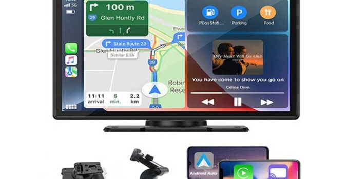 Price drop: Get Apple CarPlay in any ride with this 9” display for $99.97