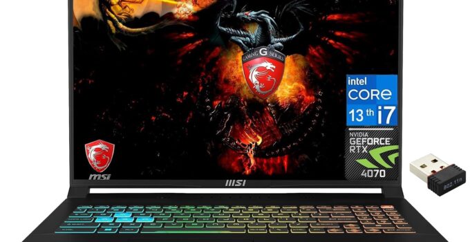 MSI 2024 Newest Crosshair Gaming Laptop, 16" FHD+ 144Hz IPS Display, NVIDIA GeForce RTX 4070, Intel Core i7-13620H (Beats i9-12900H), 16GB DDR5 RAM, 1TB SSD, Backlit Keyboard, Wi-Fi 6, Windows 11 Home