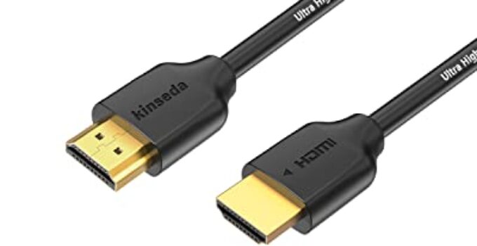8K HDMI Cable, Ultra High Speed 48Gbps HDMI Code 8ft Supports to 4K@120Hz 8K@60Hz, Dynamic HDR, HDCP 2.2 & 2.3, eARC and Compatible with Roku TV, PS5, Blue-ray Player, RTX3080/3090 Graphics Cards,etc
