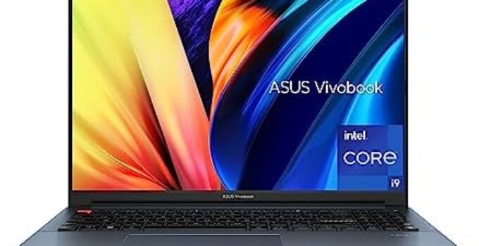 ASUS VivoBook Pro 16 Laptop, 16” Display, Intel Core i9-13900H CPU, NVIDIA® GeForce® RTX™ 4060 GPU, 16GB RAM, 1TB SSD, Windows 11 Home, Quiet Blue, K6602VV-AS96