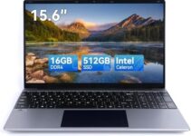 Chicbuy Laptop Computer, 15.6″ Full HD 1080P Display, Intel Celeron N5095 Processors,16GB RAM, 512GB SSD,USB 3.0, Mini-HDMI, 2.4/5G WiFi