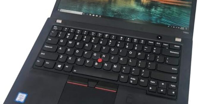 LENOVO ThinkPad T480s Laptop, 14 IPS FHD (1920×1080) Matte Display, Intel Core i7-8650U 4.20 GHz, 24GB RAM, 512GB SSD, Fingerprint Reader, Supported Windows 10 Pro, Black Color, Renewed