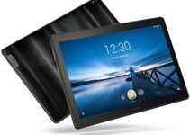 Lenovo Smart Tab P10 10.1” Android Tablet, Alexa-Enabled Smart Device with Fingerprint Sensor and Smart Dock Featuring 4 Dolby Atmos Speakers – 64GB Storage with Alexa Enabled Charging Dock Included