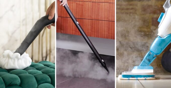 Everything you can clean with a steam cleaner