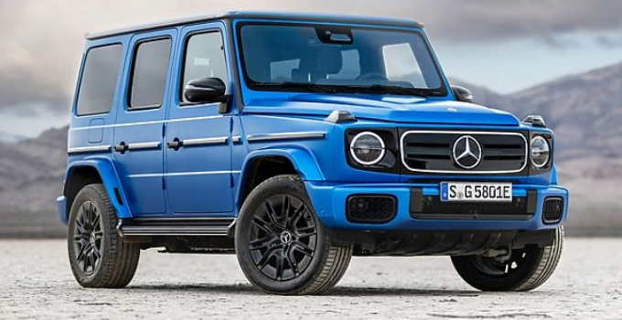 Meet The All-new 2025 Mercedes-Benz G580 With EQ Technology, The First-ever Electric G-Class