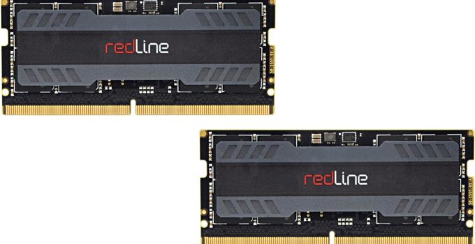 Mushkin Redline Notebook – DDR5 Gaming Laptop DRAM – SODIMM Memory Kit – 260-pin 1.2V RAM – Dual-Channel – Low-Voltage – (MRA5S) (4800MHz (PC5-38400), 32GB (2x16GB))