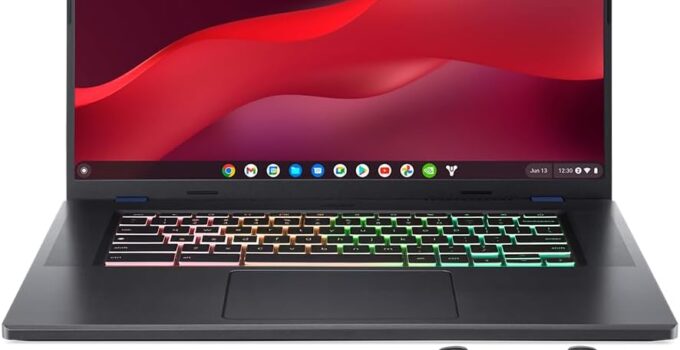 Acer Chromebook 516 GE Cloud Gaming Laptop | 16.0" WQXGA 2560×1600 100% sRGB 120Hz IPS | Intel Core i5-1240P | 16GB LPDDR4X | 256GB Gen 4 SSD | Wi-Fi 6E | RGB Backlit KB | Chrome OS | CBG516-1H-53TD