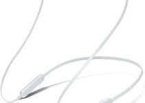 Beats Flex Wireless Earbuds – Apple W1 Headphone Chip, Magnetic Earphones, Class 1 Bluetooth, 12 Hours of Listening Time, Built-in Microphone – Smoke Gray