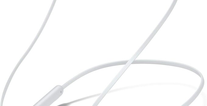 Beats Flex Wireless Earbuds – Apple W1 Headphone Chip, Magnetic Earphones, Class 1 Bluetooth, 12 Hours of Listening Time, Built-in Microphone – Smoke Gray