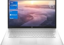 HP 2023 Latest Premium Laptop, 17.3″ HD+ Touchscreen, 13th Gen Intel Core i7-1355U, 64GB RAM, 1TB PCIe SSD, Webcam, FP Reader, Wi-Fi 6, Windows 11 Home