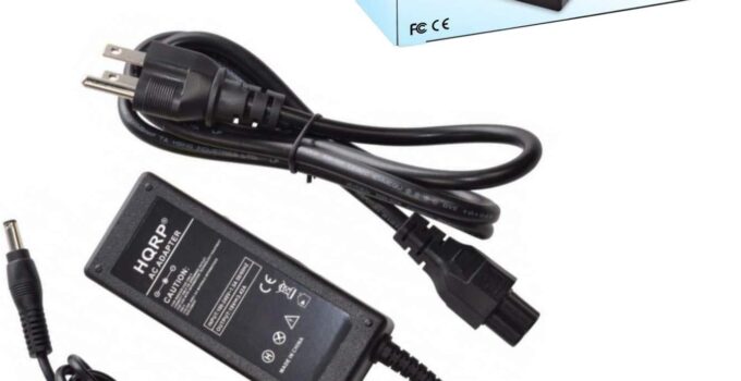 HQRP AC Power Adapter Compatible with Intel NUC Kit D34010WYK / D54250WYK, Adaptor Power Supply Cord