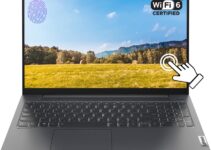 Ideapad 5i Business Laptop, 15.6″ Touchscreen FHD IPS, Intel Core i7-1165G7 Quad-Core, 8GB RAM 512GB SSD, WiFi6, Backlit Keyboard, Fingerprint Reader, Webcam, Card Reader, Win 11, GM Accessory