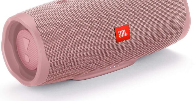 JBL Charge 4 – Waterproof Portable Bluetooth Speaker – Pink