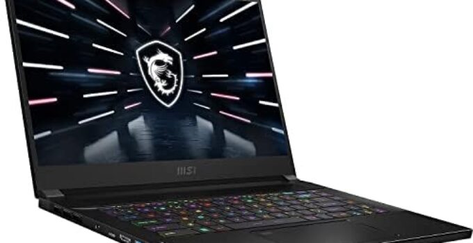 MSI Stealth GS66 15.6” 240Hz Gaming Laptop: 12th Gen Intel Core i7, NVIDIA Geforce RTX 3070Ti, 32GB DDR5, 512GB NVMe SSD, Thunderbolt 4, Cooler Boost Trinity+, Win 11 PRO: Black 12UGS-246