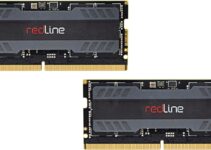 Mushkin Redline Notebook – DDR5 Gaming Laptop DRAM – SODIMM Memory Kit – 260-pin 1.2V RAM – Dual-Channel – Low-Voltage – (MRA5S) (5600MHz (PC5-44800), 64GB (2x32GB)) MRA5S560LKKD32GX2