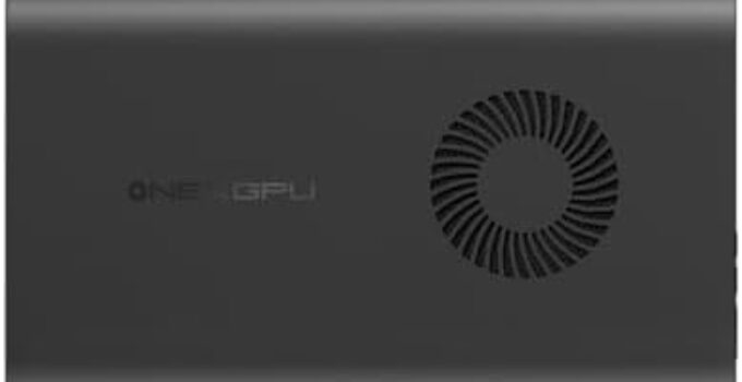 OneXGPU External GPU with AMD RX 7600M XT 8GB GDDR6 RDNA 3, Portable eGPU for Laptops and PC with Thunderbolt 3/4, USB 4, OCuLink Port