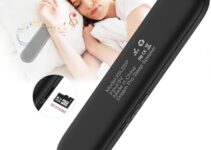 Pillow Speaker for Sleeping, Mini Under Pillow Speaker Bluetooth with Volume Control, Wireless Bone Conduction Pillow Speaker Sleep Sound Machine Supports TF Function