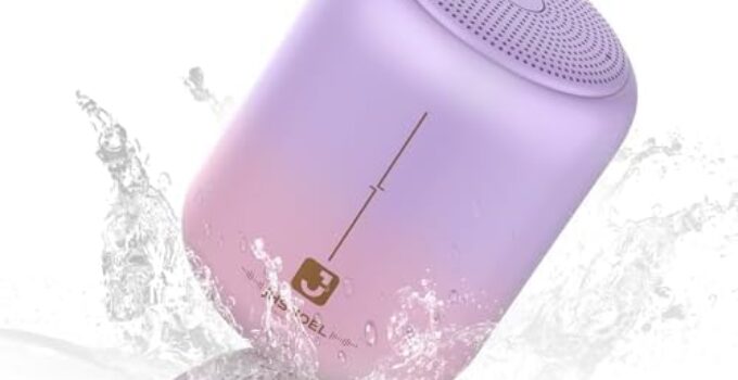 Portable Bluetooth Speaker – IPX7 Waterproof Speaker,Bluetooth Wireless,15-Hour Playtime, 5W Speaker, Bluetooth 5.3, Hands-Free Calling, Compact Design -Available in 3 Stylish Colors