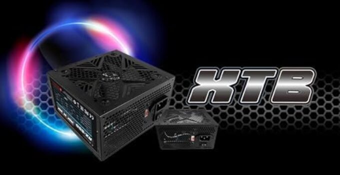 Raidmax 400W 550W XT Series Power Supply – ATX 12V, PCI Express, SATA, Efficient PC Internal Power (550W)