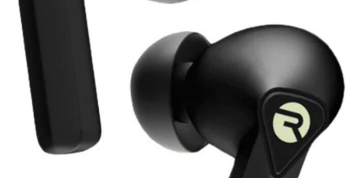 Raycon The Gaming Bluetooth True Wireless Earbuds with Built in Mic, Low Latency, 31 Hours of Battery, Charging Case with Talk, Text, and Play, Bluetooth 5.0 (Carbon Black)