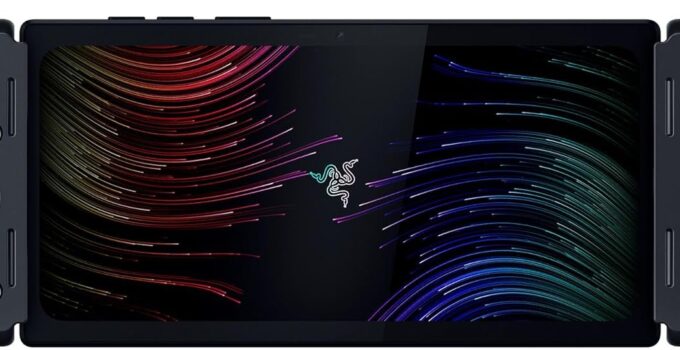 Razer Edge WiFi Gaming Tablet: Snapdragon G3X Gen 1 – Console-Class Control with HyperSense Haptics – 6.8” 144Hz AMOLED FHD+ Touchscreen – Android, PC, Xbox, Cloud Gaming – Powered Nexus App