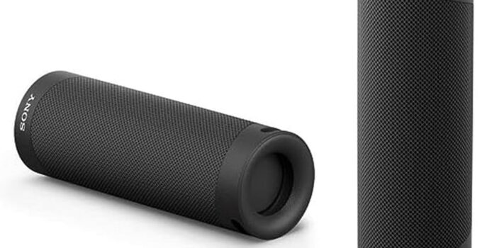 Sony SRS-XB23 – Super-Portable, Powerful and Durable, Waterproof, Wireless Bluetooth Speaker with Extra BASS – Black