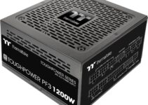 Thermaltake Toughpower PF3 ATX 3.0 1200W 80+ Platinum Full Modular SLI/Crossfire Ready Power Supply; PCIe 5.0 12VHPWR Connector Included; 10 Year Warranty; PS-TPD-1200FNFAPU-L