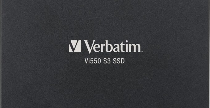 Verbatim 128GB Vi550 2.5″ Internal Solid State Drive SSD SATA III Interface with 3D NAND Technology