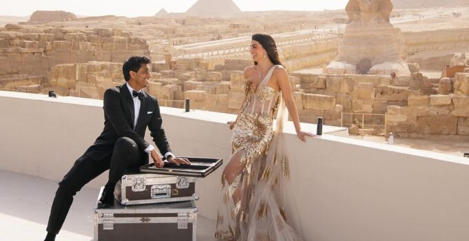 Tech Billionaire and Former WWE Star Tie the Knot in Lavish Wedding by the Pyramids of Giza
