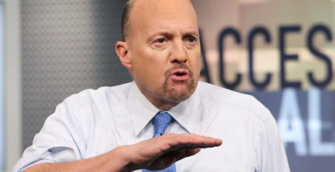 Jim Cramer says the sell off may be over, pointing to corrections in Big Tech