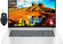 hp 17.3″ Touchscreen Laptop for Business, Brightview HD+ Display, AMD Ryzen 5 7530U (6-Core) Processor(Beats i7-1165G7), 64GB RAM, 2TB SSD, Full-Size Keyboard, Wi-Fi 6, HDMI, Win 11 H
