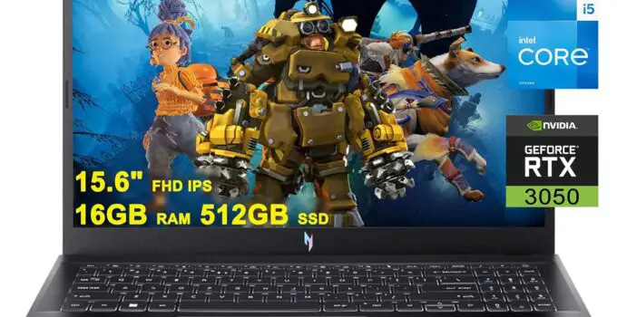 Acer Nitro 5 Gaming Laptop 15.6” FHD IPS 144Hz Display Intel 12-Core i5-12500H (Beat i7-11800H) 16GB RAM 512GB SSD GeForce RTX 3050 4GB Graphic Backlit Thunderbolt4 USB-C Win11 Black + HDMI Cable