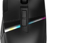 Corsair DARKSTAR RGB Wireless Gaming Mouse for MMO, MOBA – 26,000 DPI – 15 Programmable Buttons – Up to 80hrs Battery – iCUE Compatible – Black